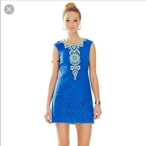 Lilly Pulitzer NWT Valentina Embroidered Shift